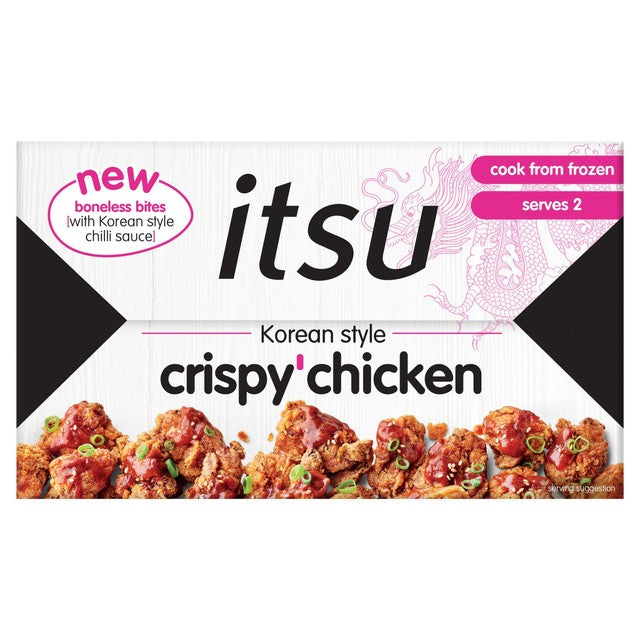 Itsu Korean Style Crispy Chicken with Chilli Sauce 340g, UK version