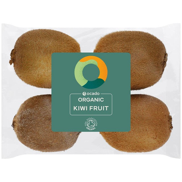 Ocado Organic Ripe & Ready Kiwi 4 Pack, imported from the UK