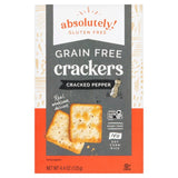 Absolutely Gluten Free Crackers Cracked Pepper 125g - British product