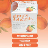 Simply Delicious Curried Mango Hummus 200g (British brand)