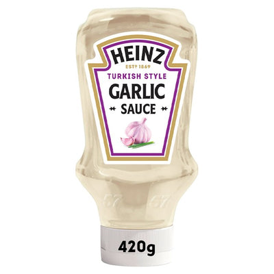M&S Heinz Garlic Sauce Condiment 400ml- Buy online at McGrocer