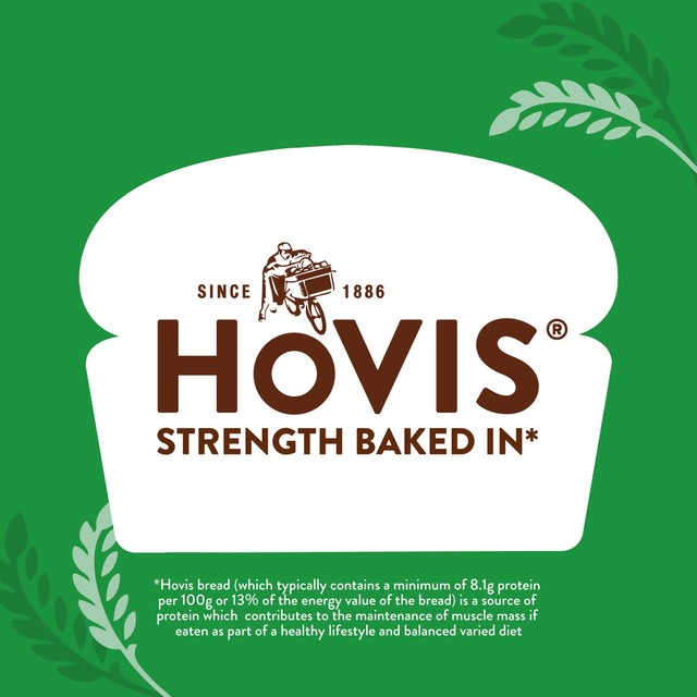 Hovis White 'n' Fibre white bread loaf 800g (British brand)