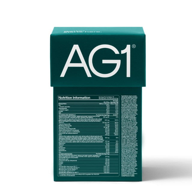 AG1 supplement 30 servings stick packs, British brand