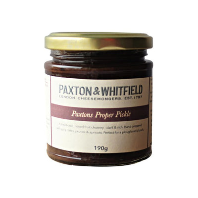 M&S Paxton & Whitfield Proper Pickle Mixed Fruit Chutney 190g- Buy online at McGrocer