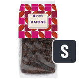 Ocado Raisins Dried Fruit Plastic Bag 500g, imported from the UK