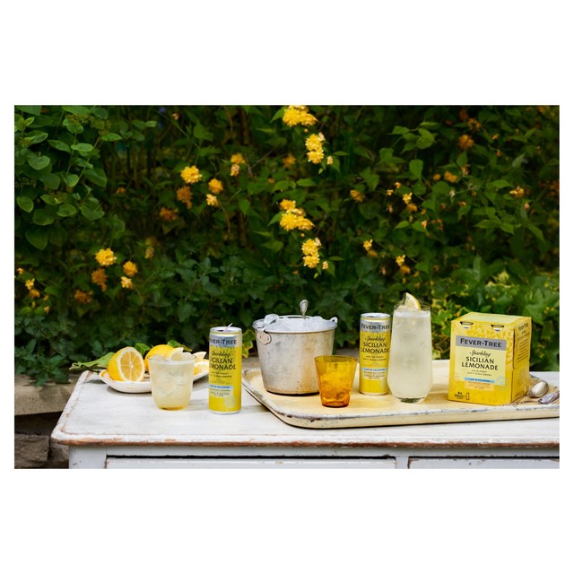 Fever-Tree Light Sicilian Lemonade 4 x 250ml - British product