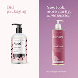 Miniml hand wash pink grapefruit natural formula, UK version