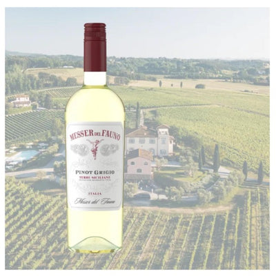 Messer del Fauno Sizilien Pinot Grigio Weißwein 75cl