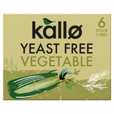 Kallo Yeast Free Vegetable Stock Cubes 6 x 11g, UK version