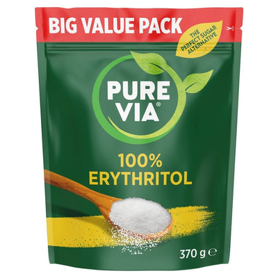 Pure Via 100 % Erythritol Søtningsmiddel 370 g