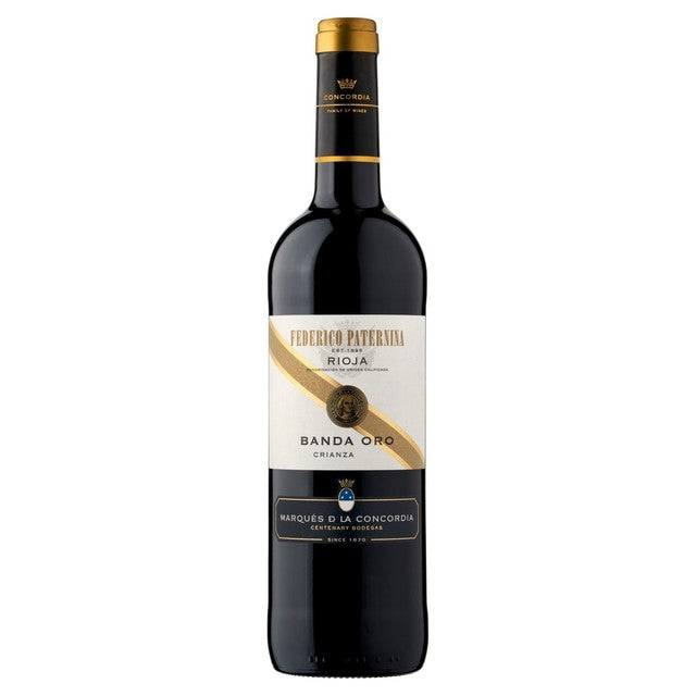 Federico Paternina red wine Banda Oro Rioja Crianza 75cl - British product