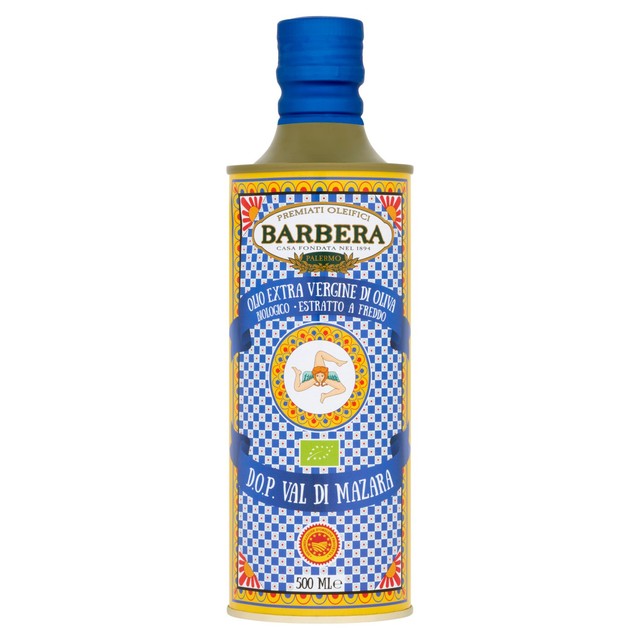 Barbera organic PDO extra virgin olive oil (British brand)