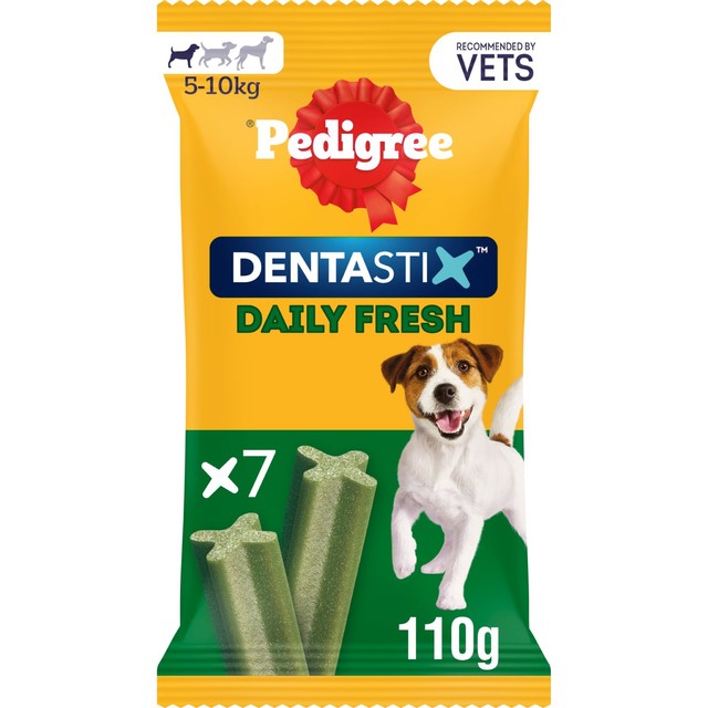 Pedigree Dentastix Fresh dog dental treats 7 sticks, imported from the UK