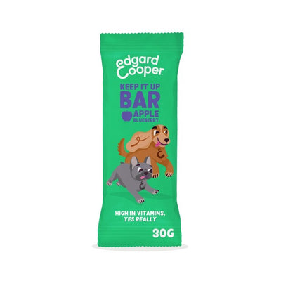 McGrocer Edgard & Cooper Fersk Hundegodbitbar Kornfri Eple og Blåbær 30g - Kjøp online hos McGrocer