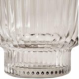 M&S ribbed glass dessert bowl, imported from the UK