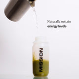 MISSION Hydrate Matcha Powder Sachets with Orange and Yerba Mate, imported from the UK