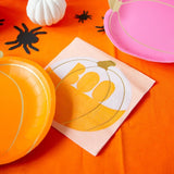 Talking Tables Halloween pumpkin napkins pack of 20, UK version