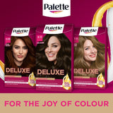 Schwarzkopf Palette DLX 4-0 Dark Brown hair dye kit (British brand)