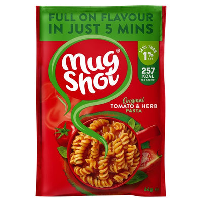 Mug Shot Tomate & Kräuter Instant-Nudelsnack 64g