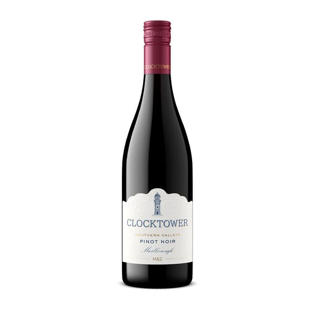 M&S Clocktower Pinot Noir red wine 75cl, imported from the UK