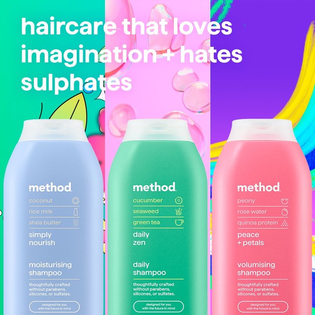 Method Daily Zen hair conditioner, imported from the UK