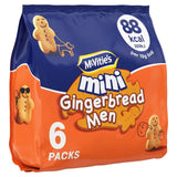 Mcvitie's Mini Gingerbread Men biscuits multipack, imported from the UK