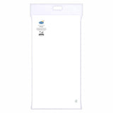 Duni White Dunisilk table cover 138x220cm (British brand)