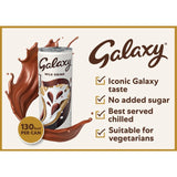 SHS Brands Galaxy chocolate malt milk drink 250ml, UK version