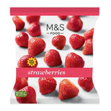 Fresas congeladas M&S 500g, importadas del Reino Unido