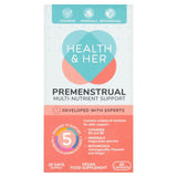 Health & Her premenstrual support capsules 60 count, UK version