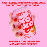 XOXO Sparkling Watermelon soda 4 x 330ml (British brand)