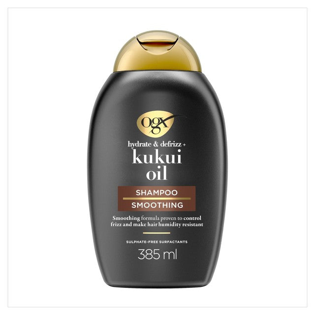 OGX Kukui Oil Shampoo 385ml, imported from the UK