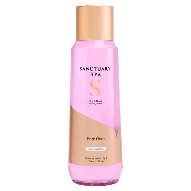 Sanctuary Spa lily and rose collection bath float 500ml (British brand)