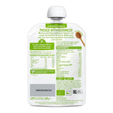 Piccolo garden vegetable three grain risotto baby food pouch 130g, imported from the UK