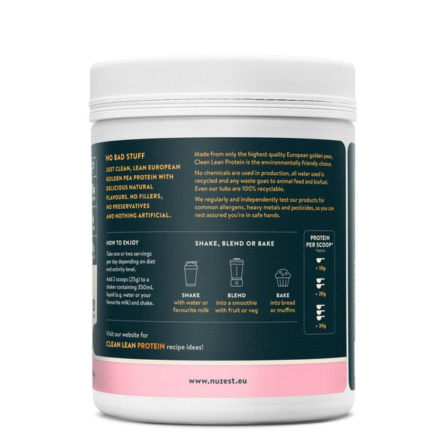 Nuzest wild strawberry protein powder 500g, imported from the UK
