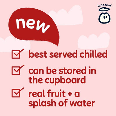 M&S Innocent Kids Fruchtsaftgetränk Juicy Water Äpfel & Erdbeeren 3 x 200ml - Online bei McGrocer kaufen