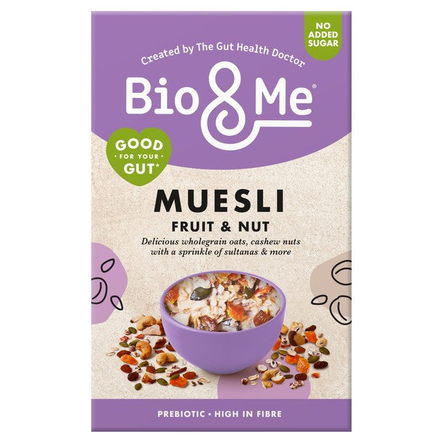 Bio & Me Fruit and Nut Muesli 450g - British product