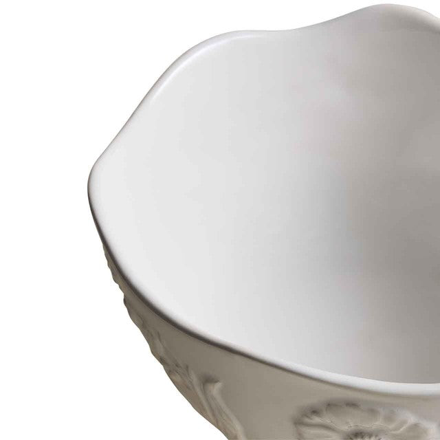 M&S Spring Meadow stoneware serving bowl cream, imported from the UK