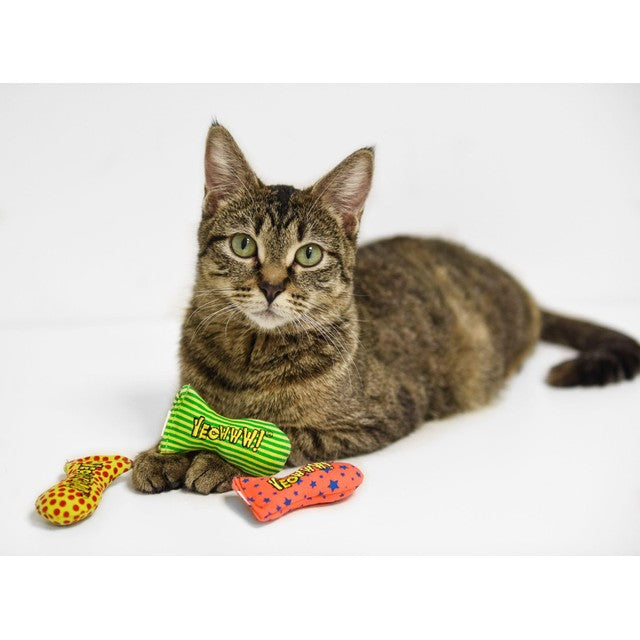 Yeowww sardine tin cat toy 3 long (British brand)