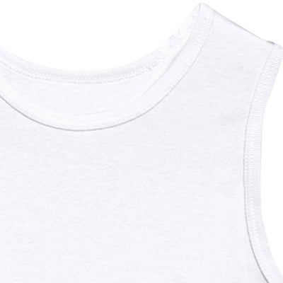 فيستات M&S Collection Unisex Cotton Vests White 13-14 Y - تسوق عبر الإنترنت في McGrocer