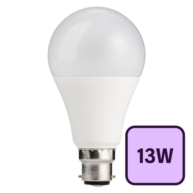 TCP lightbulb dimmable warm white 13W, imported from the UK