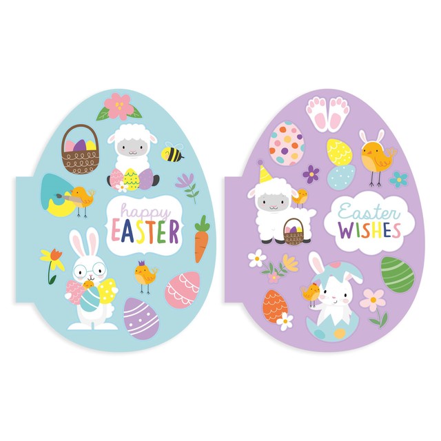 EUROWRAP Easter Sticker Book - British product