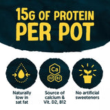 Alpro plant-based protein yoghurt banana biscuit 200g - British product