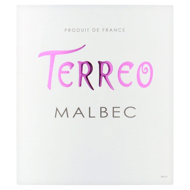 Terreo Malbec red wine 75cl (British brand)