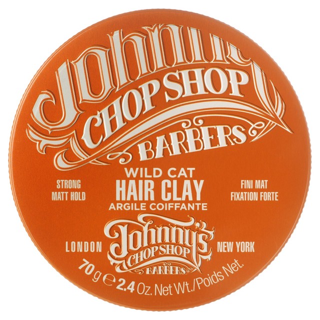 Johnny's Chop Shop wild cat hair clay, imported from the UK