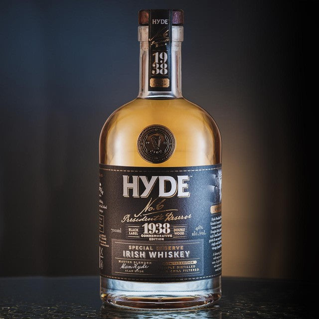 Hyde Irish Whiskey No.6 The President's Reserve 700ml, UK version