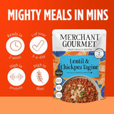 Merchant Gourmet Lentil & Chickpea Tagine 280g, imported from the UK