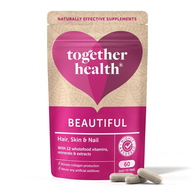 Together Health hair skin nails supplement 60 capsules (British brand)