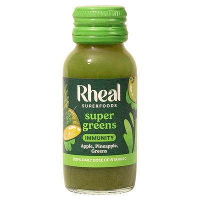 Rheal Superfoods Super Greens Immunitetsskudd Helseskudd 60ml