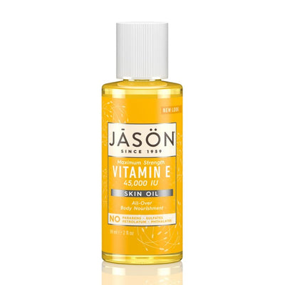 Jason vegansk E-vitaminolje 45000IU ansiktsolje 60ml